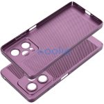 Apple iPhone 16e / 17e, Műanyag hátlap védőtok, légáteresztő, lyukacsos minta, Breezy, lila