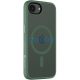 Apple iPhone 16e / 17e, Műanyag hátlap védőtok + szilikon keret, közepesen ütésálló, Magsafe kompatibilis, Tactical MagForce Hyperstealth, áttetsző/zöld