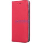 Huawei Honor Magic 7 Pro, Oldalra nyíló tok, stand, Smart Magnet, piros