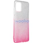 Samsung Galaxy A26 5G SM-A266B, Szilikon tok, csillogó, Forcell Shining, vörösarany/ezüst