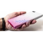 Samsung Galaxy A26 5G SM-A266B, Szilikon tok, csillogó, Forcell Shining, vörösarany/ezüst