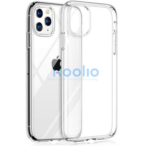 Apple iPhone 17 Pro, Szilikon tok, átlátszó