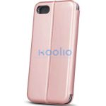 Apple iPhone 17, Oldalra nyíló tok, stand, Forcell Elegance, vörösarany