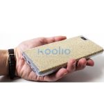 Apple iPhone 17 Pro, Szilikon tok, csillogó, Forcell Shining, arany