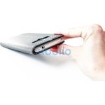 Apple iPhone 17 Pro, Oldalra nyíló tok, stand, Smart Magnet, fekete