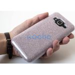 Samsung Galaxy S25 FE SM-S731, Szilikon tok, csillogó, Forcell Shining, vörösarany