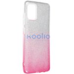 Samsung Galaxy S25 FE SM-S731, Szilikon tok, csillogó, Forcell Shining, vörösarany/ezüst