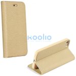 Samsung Galaxy A17 4G / A17 5G SM-A175F / A176B, Oldalra nyíló tok, stand, Luna Book, arany