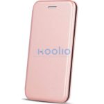 Samsung Galaxy S25 FE SM-S731, Oldalra nyíló tok, stand, Forcell Elegance, vörösarany