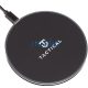 Univerzális vezeték nélküli töltő, Qi Wireless, gyorstöltés, LED - es, 15W, Tactical Base Plug, fekete