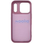 Apple iPhone 16 Plus, Szilikon tok, stand, telefontartó gyűrű, Roar Amber, lila