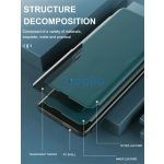 Apple iPhone 16 Plus, Oldalra nyíló tok, stand, Wooze FashionBook, piros