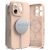 Apple iPhone 16 Pro Max, Szilikon tok, mikrofiber belső, közepesen ütésálló, Magsafe kompatibilis, Ringke Silicone Magnetic, rózsaszín