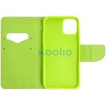 Apple iPhone 16, Oldalra nyíló tok, stand, Fancy Book, sötétkék