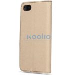 Apple iPhone 16 Plus, Oldalra nyíló tok, stand, Fancy Book, arany/fekete