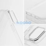 Apple iPhone 16 Pro, Szilikon tok, 2 mm vastag, átlátszó