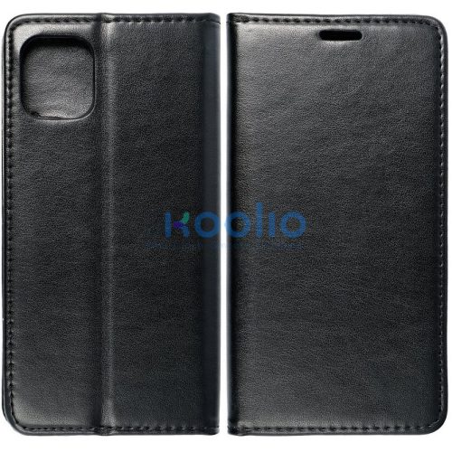 Samsung Galaxy A16 4G / A16 5G SM-A165F / A166B, Oldalra nyíló tok, stand, Magnet Book, fekete