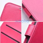 Samsung Galaxy A16 4G / A16 5G SM-A165F / A166B, Oldalra nyíló tok, kártyatartóval, kézpánttal, Mandala minta, Mezzo Book, mintás/magenta