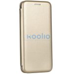 Samsung Galaxy S25 SM-S931, Oldalra nyíló tok, stand, Forcell Elegance, arany