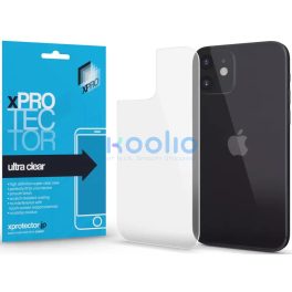   Apple iPhone 13, Kijelzővédő fólia (az íves részre NEM hajlik rá!), hátlapi, Xprotector Ultra Clear, Clear Prémium