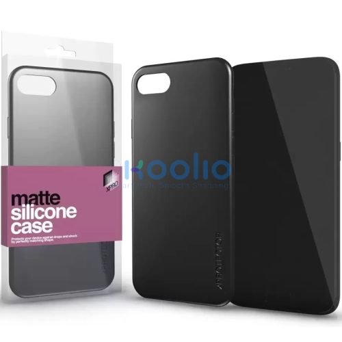 Samsung Galaxy S25 Ultra SM-S938, Szilikon tok, ultravékony, matt, Xprotector Matte, fekete