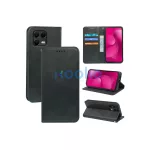 XPRO™ Soft Touch Flip tok fekete Telekom T-Phone 3 Pro 5G készülékhez	