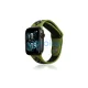 Beline Apple Watch Sport szilikon óraszíj Apple Watch készülékhez 42/44/45/49mm zöld/fekete