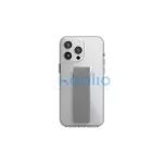 UNIQ Heldro tartó állvánnyal iPhone 15 Pro 6.1 készülékhez, átlátszó