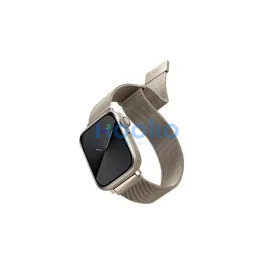   UNIQ Dante Strap Apple Watch Series 1/2/3/4/5/6/7/8/SE/SE2/SE3 készülékhez 42/44/45mm rozsdamentes acél csillagfény