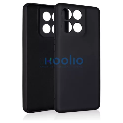 Beline Silicone tok Moto G86 Power 5G készülékhez fekete