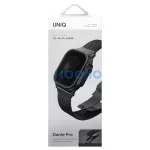 UNIQ Dante Pro Apple Watch készülékhez 49/46/45/44 mm rozsdamentes acél szíj grafit fekete