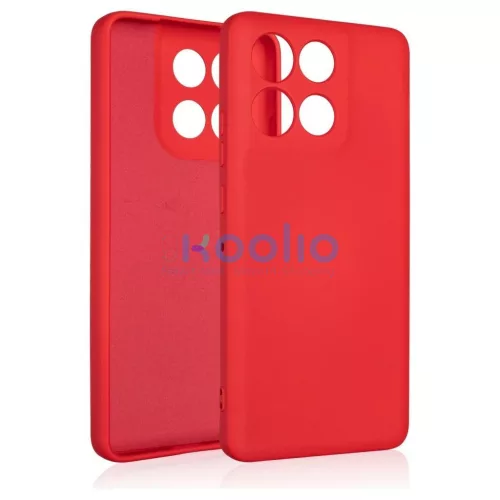 Beline Silicone tok Moto G86 Power 5G készülékhez piros