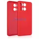 Beline Silicone tok Moto G86 Power 5G készülékhez piros