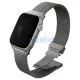 UNIQ Dante Pro szíj Apple Watch készülékhez 49/46/45/44mm rozsdamentes acél titanium ezüst