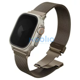   UNIQ Dante Pro Apple Watch készülékhez 49/46/45/44mm rozsdamentes acél szíj arany