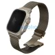 UNIQ Dante Pro Apple Watch készülékhez 49/46/45/44mm rozsdamentes acél szíj arany