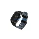 UNIQ Linus Apple Watch Series 1-8/SE1/2/3/Ultra1/2/3 42/44/45/49mm készülékhez Airosoft Silicone szíj fekete