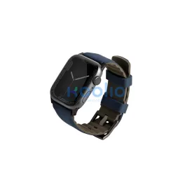  UNIQ Linus Strap Apple Watch Series 1-8/SE/SE2/SE3/Ultra készülékhez 42/44/45/49mm Airosoft Silicone kék