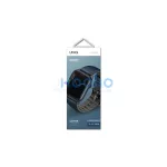 UNIQ Linus Strap Apple Watch Series 1-8/SE/SE2/SE3/Ultra készülékhez 42/44/45/49mm Airosoft Silicone kék