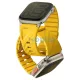 UNIQ Fluo Apple Watch készülékhez szíj 49/46/45/44/42/41/40mm Magnetic sárga