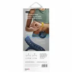UNIQ Fluo Apple Watch készülékhez szíj 49/46/45/44/42/41/40mm Magnetic sárga