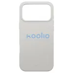 UNIQ Lino tok iPhone 17 Pro Max készülékhez Magclick Charging világosszürke