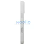 UNIQ Lino tok iPhone 17 Pro Max készülékhez Magclick Charging világosszürke