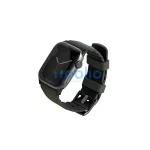 UNIQ Linus Strap Apple Watch Series 1-8/SE/SE2/SE3/Ultra/2/3 készülékhez 42/44/45/49mm Airosoft Silicone zöld