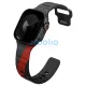 UNIQ Stride De Rubber szíj Apple Watch 49/46/45/44mm készülékhez szénszürke