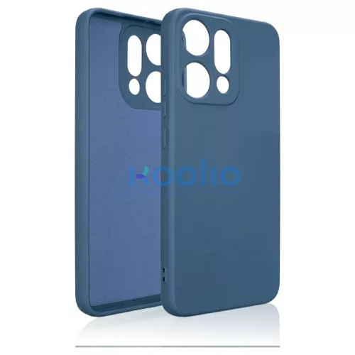 Beline Silicone tok Oppo Reno 14 Pro készülékhez kék