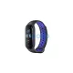 Beline Design Mi Band 7/6/5 készülékhez szíj fekete-kék