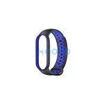 Beline Design Mi Band 7/6/5 készülékhez szíj fekete-kék