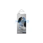 UNIQ Revix Strap Apple Watch Series 1-9/SE/SE2/SE3 készülékhez szíj 38/40/41mm fordítható mágneses fehér-kék