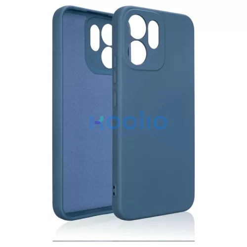 Beline Silicone tok Oppo Reno 14F készülékhez kék